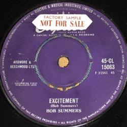 Download Bob Summers - Excitement Rattle Rhythm