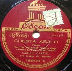 Download Carlos Gardel - Cuesta Abajo Criollita Deci Que Si
