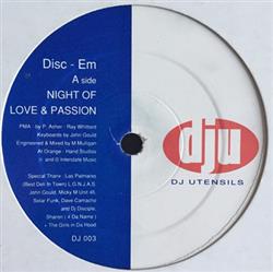 Download Disc Em - Night Of Love Passion