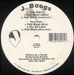Download J Boogs - Full Blast
