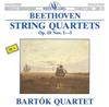baixar álbum Beethoven, Bartók Quartet - String Quartets Op 18 Nos 1 3