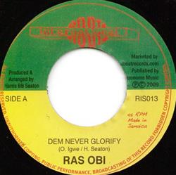 Download Ras Obi - Dem Never Glorify