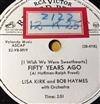 Lisa Kirk And Bob Haymes - Fifty Years Ago Wait Till The Sun Shines Nellie Blues