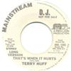 descargar álbum Terry Huff - Thats When It Hurts