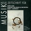 descargar álbum John Cage - Concert For Piano Orchestra Diary Gespräch