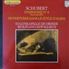 last ned album Schubert Staatskapelle Dresde, Wolfgang Sawallisch - Symphonie N8 Inachevée Ouvertures Dans Le Style Italien