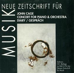 Download John Cage - Concert For Piano Orchestra Diary Gespräch