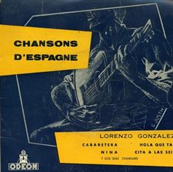 Download Lorenzo González - chansons despagne