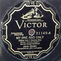 Download Jane Green - My One And Only What Am I Gonna Do Mine All Mine