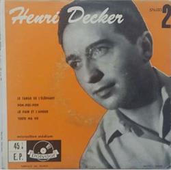 Download Henri Decker - 2 Le Tango De LElephant