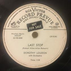 Download Dorothy Loudon - Last Stop Im With You
