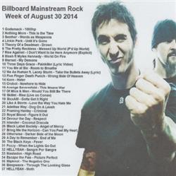 Download Various - Billboard Mainstream Rock Week Of August 30 2014