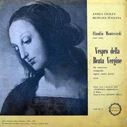 Download Claudio Monteverdi, Solisti E Coro Della Polifonica Ambrosiana - Vespro della Beata Vergine