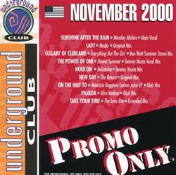 Download Various - Promo Only Underground Club November 2000