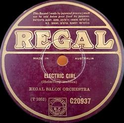 Download Regal Salon Orchestra - Electric Girl Rendezvous Intermezzo