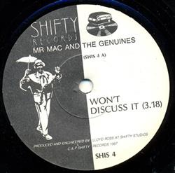 Download Mr Mac And The Genuines - Wont Discuss It Desperately
