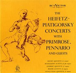 Download Jascha Heifetz, Gregor Piatigorsky, William Primrose, Leonard Pennario - The Heifetz Piatigorsky Concerts With Primrose Pennario And Guests