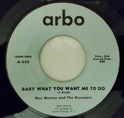 Download Ray Murray And The Dynamics - Baby What You Want Me to Do With All My Love