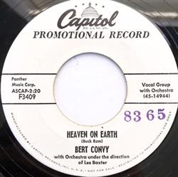 Download Bert Convy - Heaven On Earth