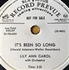 écouter en ligne Lily Ann Carol - Its Been So Long I Dont Know Any Better