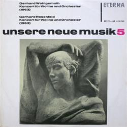 Download Gerhard Wohlgemuth Gerhard Rosenfeld - Konzert Für Violine Und Orchester 1963 Konzert Für Violine Und Orchester 1963