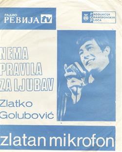 Download Zlatko Golubović - Nema Pravila Za Ljubav