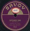 écouter en ligne Don Byas Quartet - September Song St Louis Blues