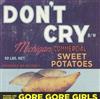 écouter en ligne Gore Gore Girls - Dont Cry Sweet Potato