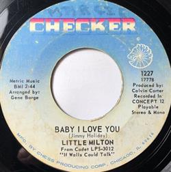 Download Little Milton - Baby I Love You Dont Talk Back