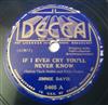 ascolta in linea Jimmie Davis - If I Ever Cry Youll Never Know