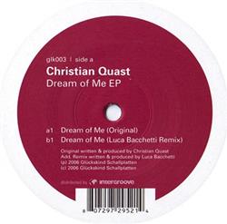Download Christian Quast - Dream Of Me EP
