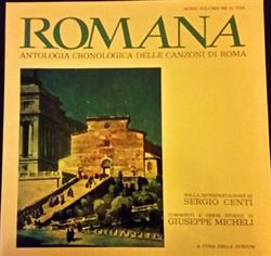 Download Sergio Centi - Romana Antologia Cronologica Delle Canzoni Di Roma Nono Volume