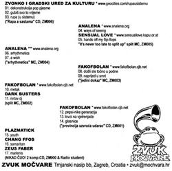 Download Various - Zvuk Močvare Promo 2003