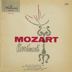 Download Wolfgang Amadeus Mozart - Divertimenti Nos 349 16