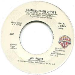 Download Christopher Cross - All Right No Time For Talk