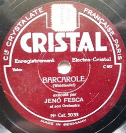 Download Jenö Fesca Et Son Orchestre - Barcarole Très Jolie