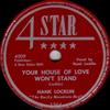 Hank Locklin - Your House Of Love Wont Stand Who Do You Think Youre Fooling