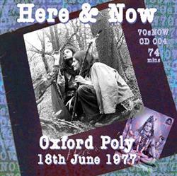 Download Here & Now - Oxford Poly 18th June 1977