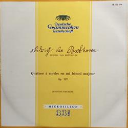 Download Ludwig van Beethoven Quatuor Koeckert - Quatuor À Cordes En Mi Bémol Majeur Op 127