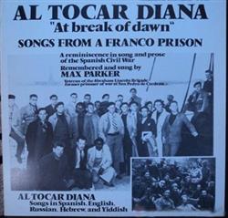 Download Max Parker - Al Tocar Diana At Break Dawn Songs From A Franco Prison