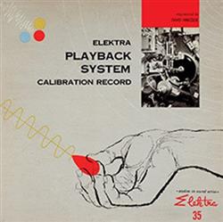 Download No Artist - Elektra Playback System Calibration Record