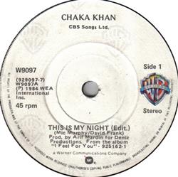 Download Chaka Khan - This Is My Night Edit