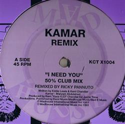 Download Kamar - I Need You Remix