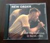 descargar álbum New Order - Off The Wall Live In Berlin 1981