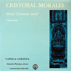 Download Cristóbal Morales, Capella Cordina - Missa Lhomme Armé