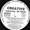 Creative Featuring Hi Tech - The Presentation