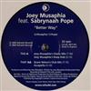 lyssna på nätet Joey Musaphia Feat Sabrynaah Pope - Better Way