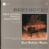 écouter en ligne Paul BaduraSkoda, Beethoven - Deux Sonates Pour Le Piano Forte Oeuvres 101 109