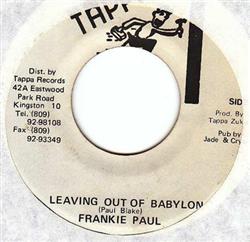 Download Frankie Paul - Leaving Out Of Babylon