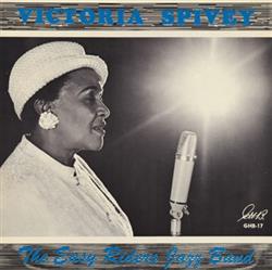 Download Victoria Spivey And The Easy Riders Jazz Band - Victoria Spivey And The Easy Riders Jazz Band